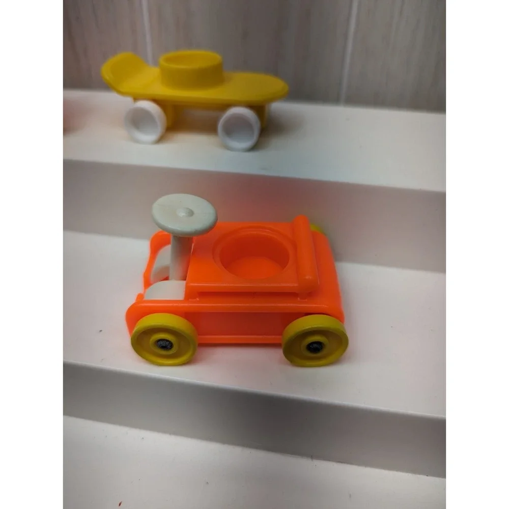 Fisher-Price Little People vintage kid ride ons skateboard trike plane wagon toy